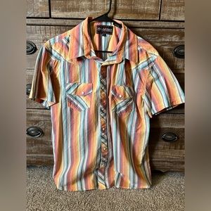 Rock and Roll Cowboy Button Up